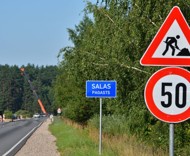 Turpinās veloceliņa Sala – Jēkabpils izbūve