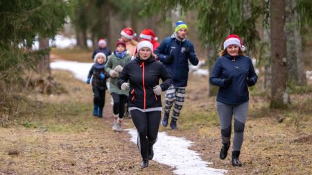 Vecgada skrējiens Jēkabpils Mežaparkā