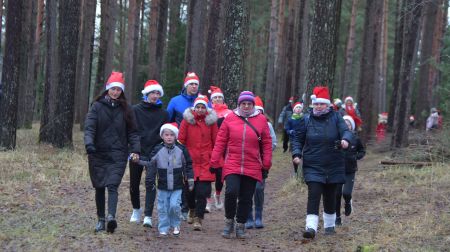 Jēkabpils Mežaparkā aizvadīts Vecgada jampadracis