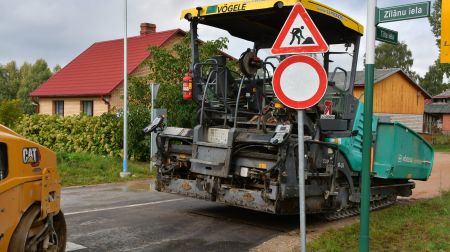 Būvdarbi Gulbju un Tilta ielā, Jēkabpilī