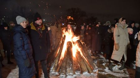 Barikāžu atceres pasākums Rīgā, Zaķusalā