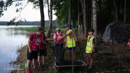 Baļotes ezerā pilnā sparā norisinās Pasaules čempionāts karpu makšķerēšanā