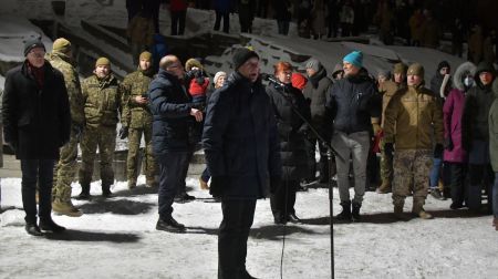 Barikāžu atceres pasākums Rīgā, Zaķusalā