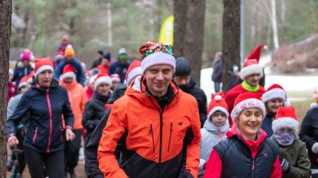 Vecgada skrējiens Jēkabpils Mežaparkā