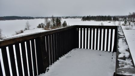 Putnu vērošanas tornis Jēkabpils Mežaparkā