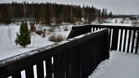 Putnu vērošanas tornis Jēkabpils Mežaparkā