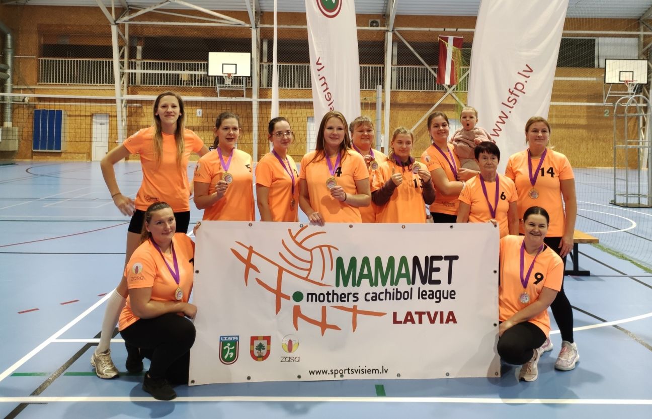 Zasas dāmas kļūst par pirmajām Latvijas Mamanet čempionēm