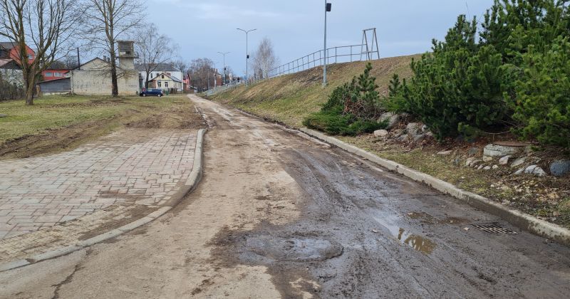 Satiksmei atvērta Pļaviņu iela Jēkabpilī