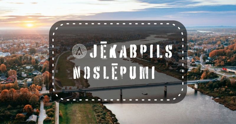 1.aprīlī - pārgājienu maršruta "Jēkabpils noslēpumi" atklāšana
