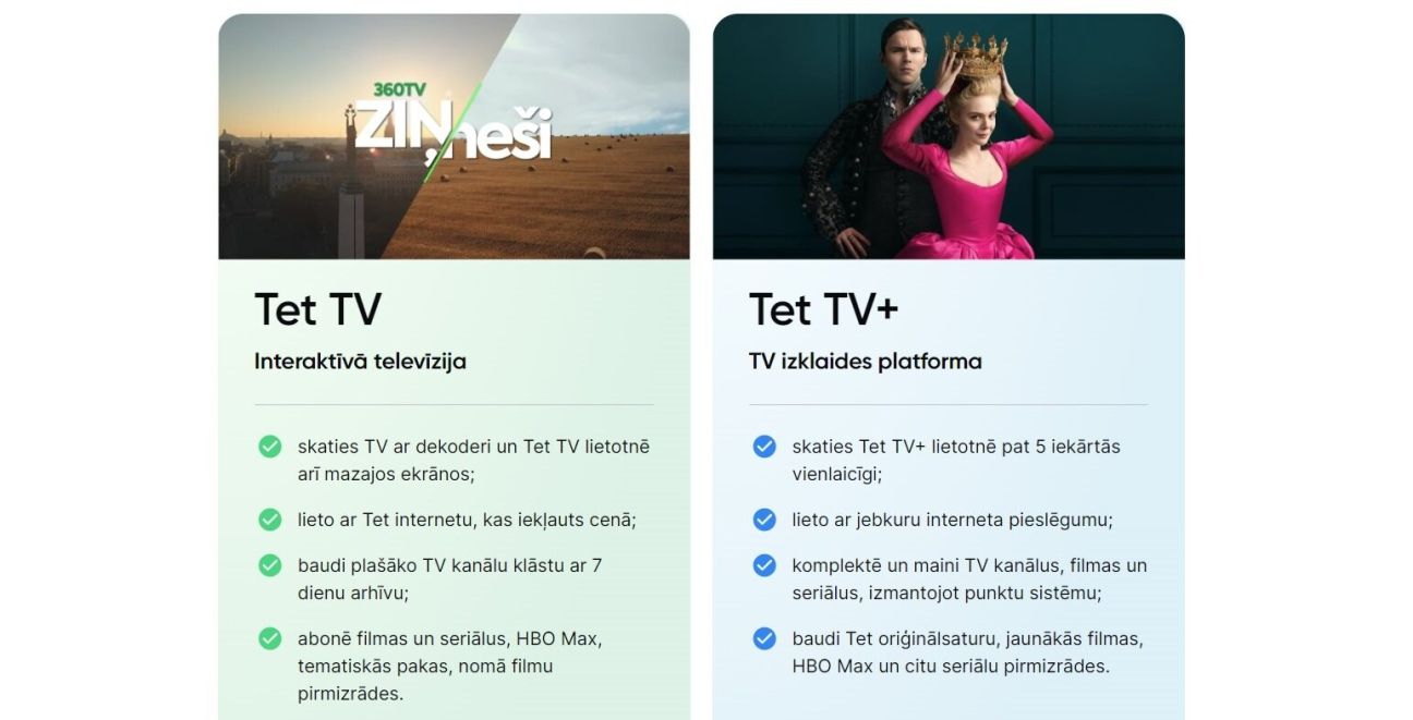 Vidusdaugavas televīzijas programma iekļauta TET TV paketēs