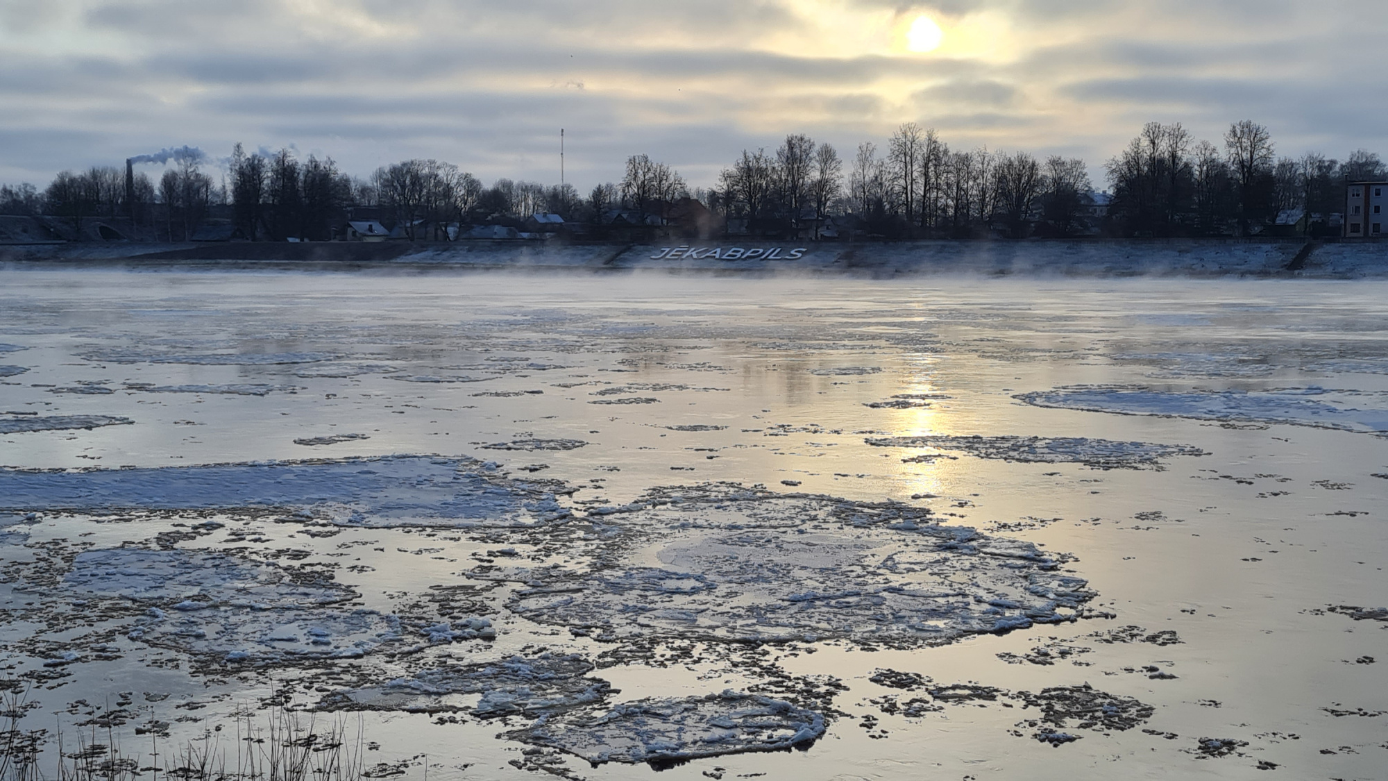 Daugavā Pie Jēkabpils Paaugstinās ūdens Līmenis Jēkabpils Laiks Jēkabpils Ziņas 4649