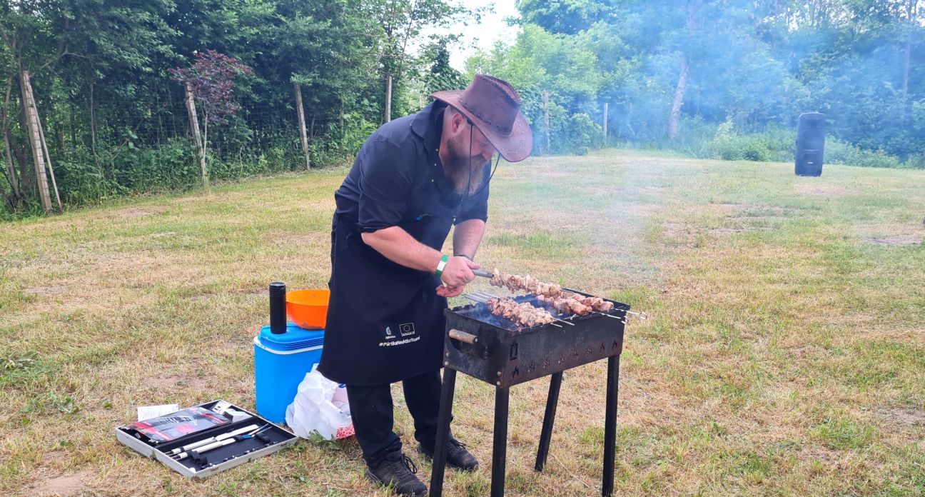 Rožupē kantrī stilā aizvadīts grilēšanas festivāls