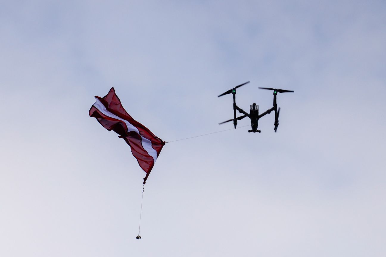 Sēlijā atklāts dronu mācību un testēšanas poligons