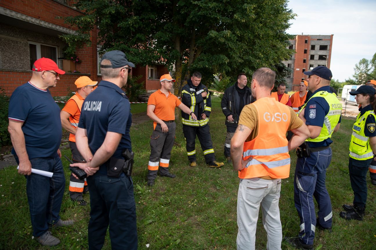 Jēkabpilī notiek operatīvo dienestu apmācības