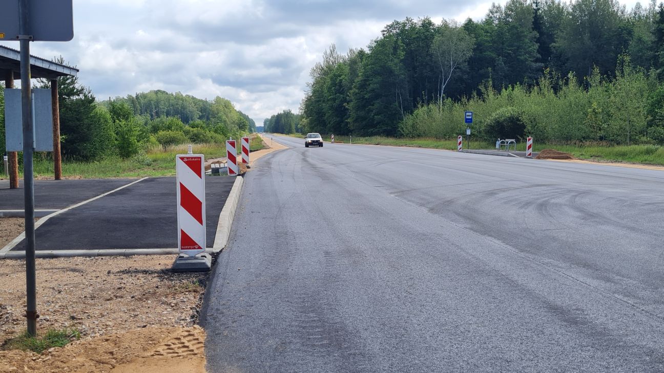 Atjauno autoceļu no Rožupes līdz Sutriem