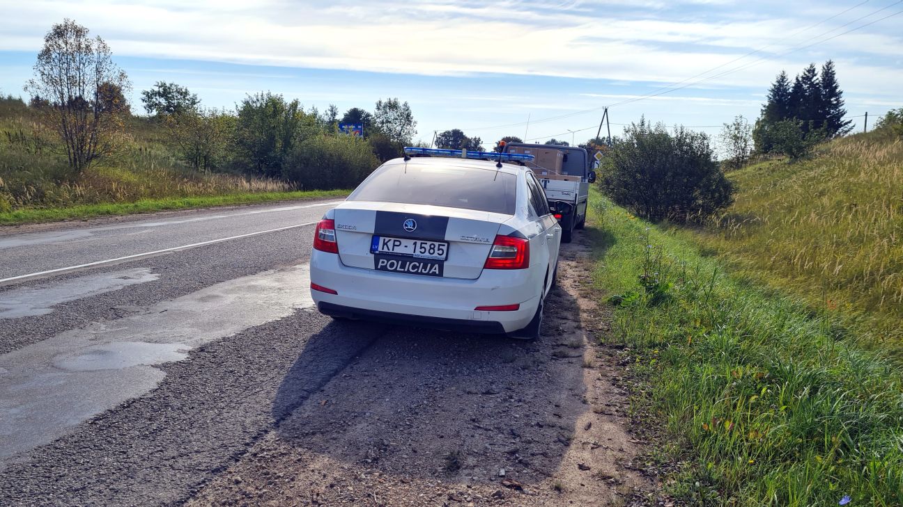 Jēkabpilī ceļu satiksmes reidos konstatē 17 pārkāpumus