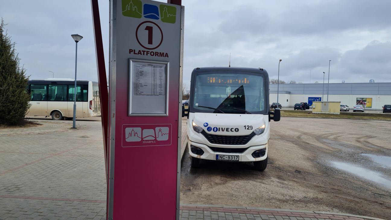 Jēkabpils novadā veiks pētījumu par sabiedriskā transporta pasažieru braukšanas paradumiem 