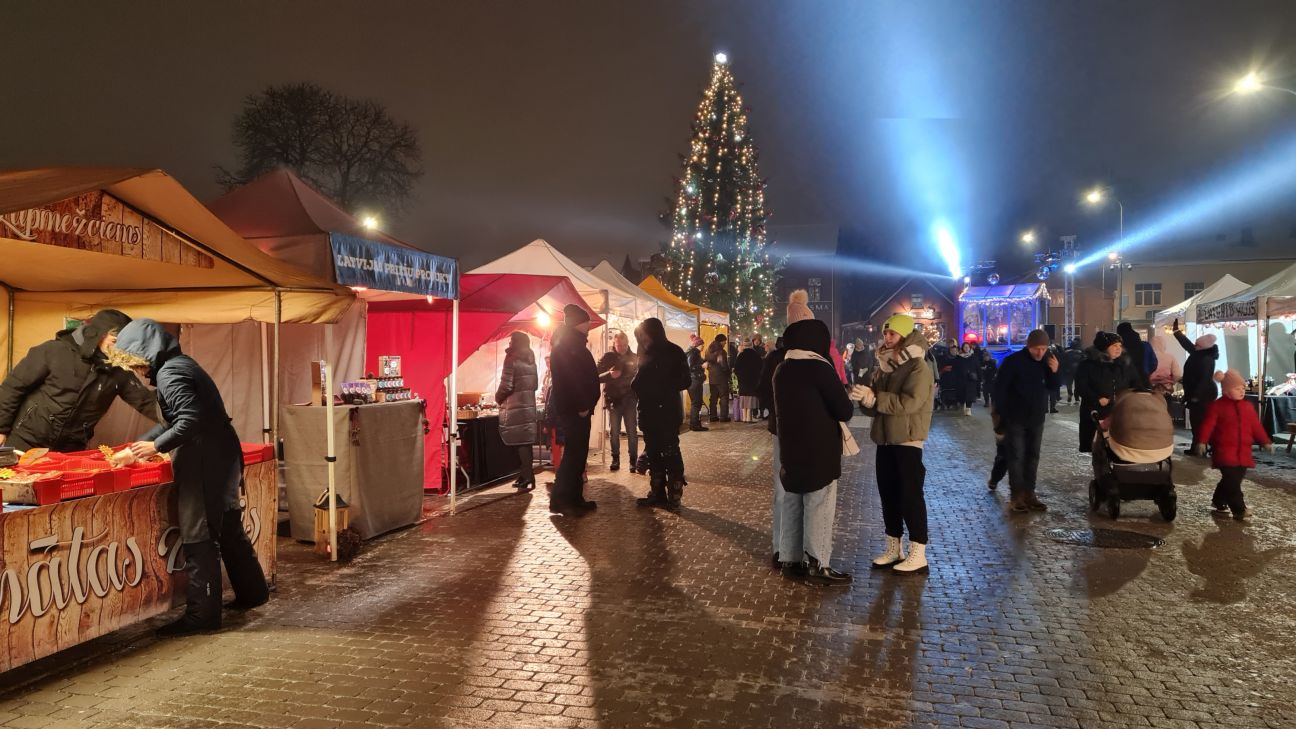 14. decembrī Jēkabpilī būs Ziemassvētku tirdziņš un satiksmes izmaiņas (AFIŠA UN SHĒMA)