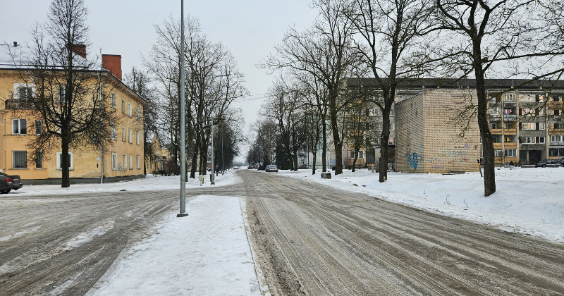 Jēkabpilī un novadā atkala nav radījusi haosu uz ceļiem