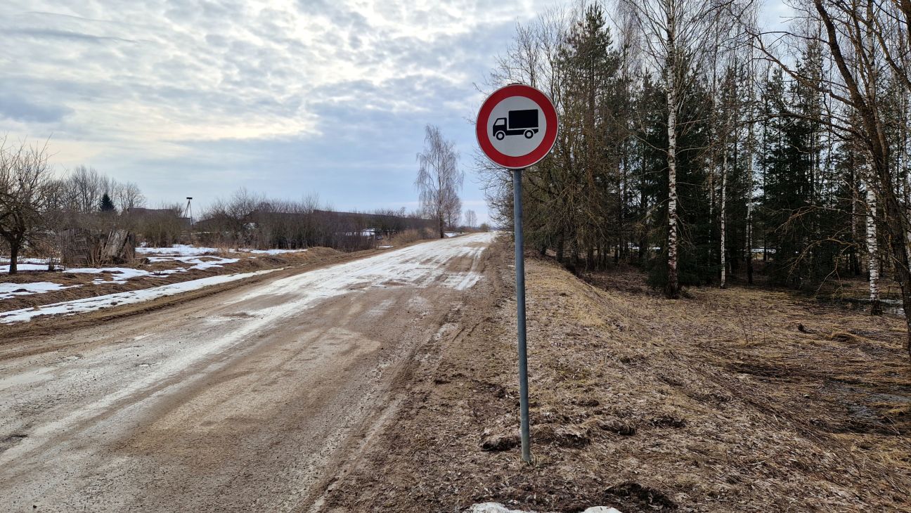 Aicina ievērot uz vietējiem autoceļiem noteiktos ierobežojumus