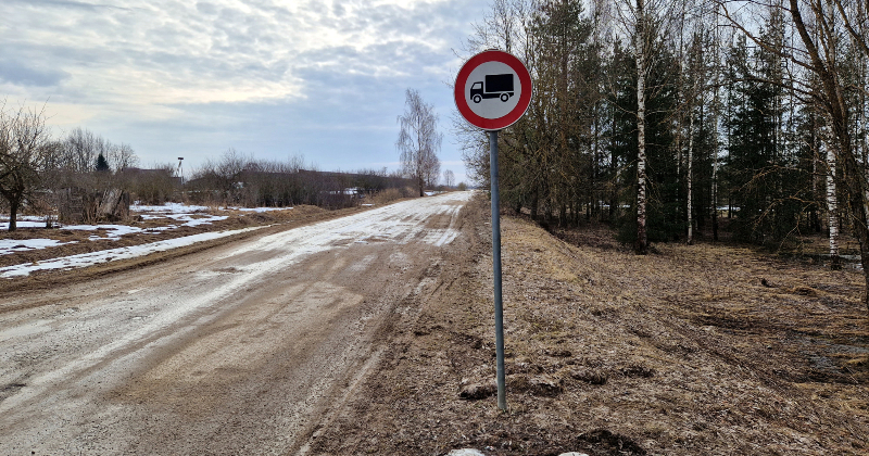 Aicina ievērot uz vietējiem autoceļiem noteiktos ierobežojumus