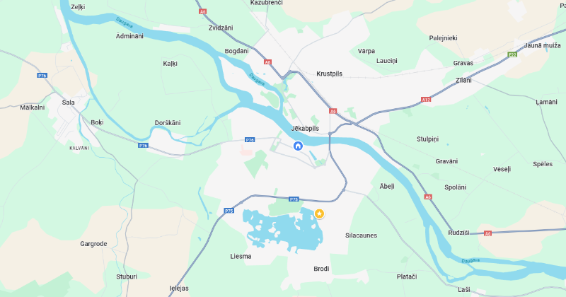 Kādai informācijai būtu jābūt interaktīvajā Jēkabpils novada kartē?